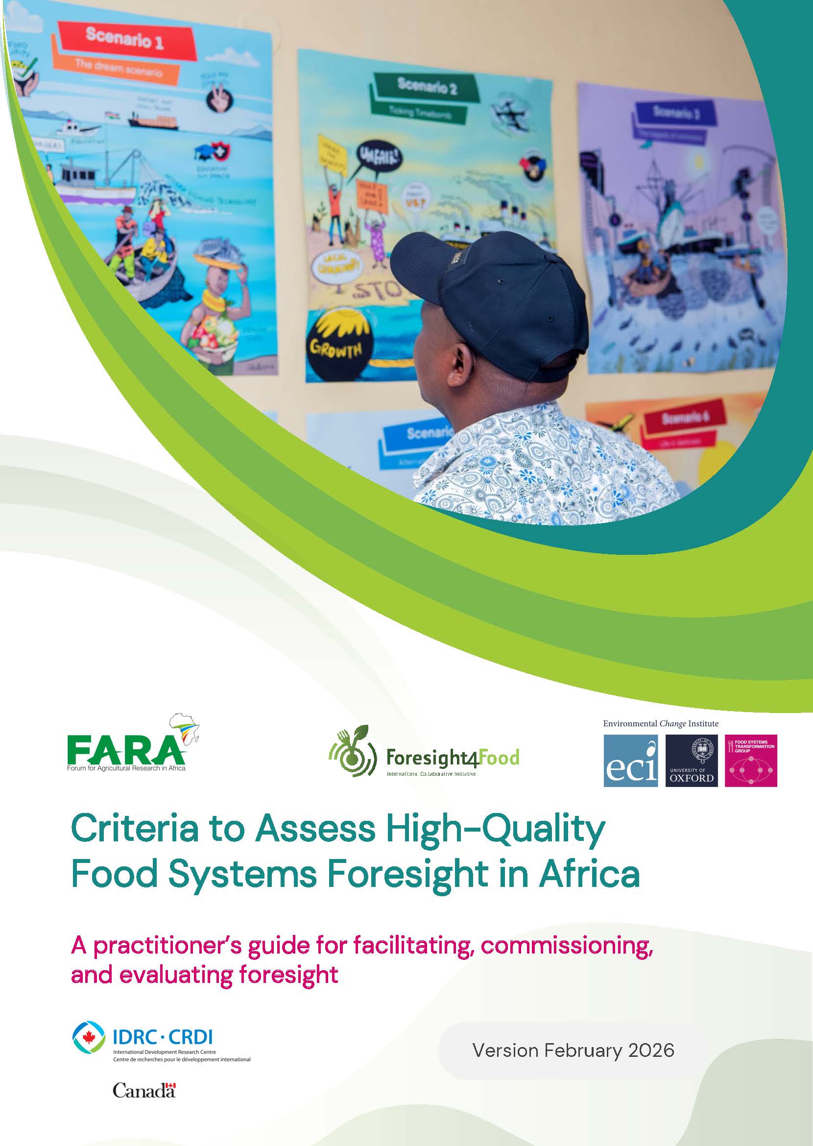 Cover of the report with the title and logos of partners