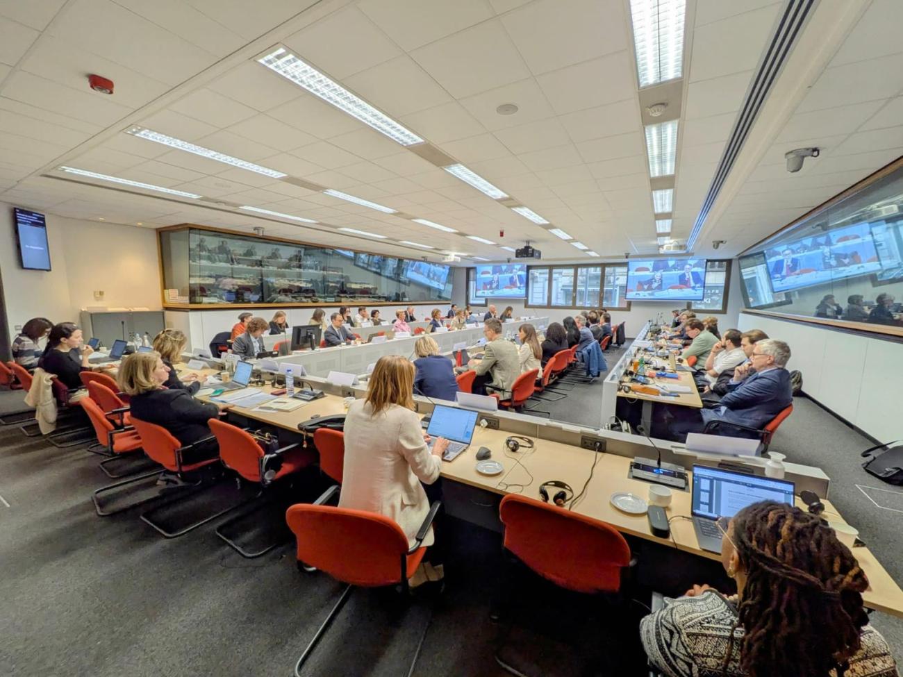 A wide angled view of all participants during the workshop