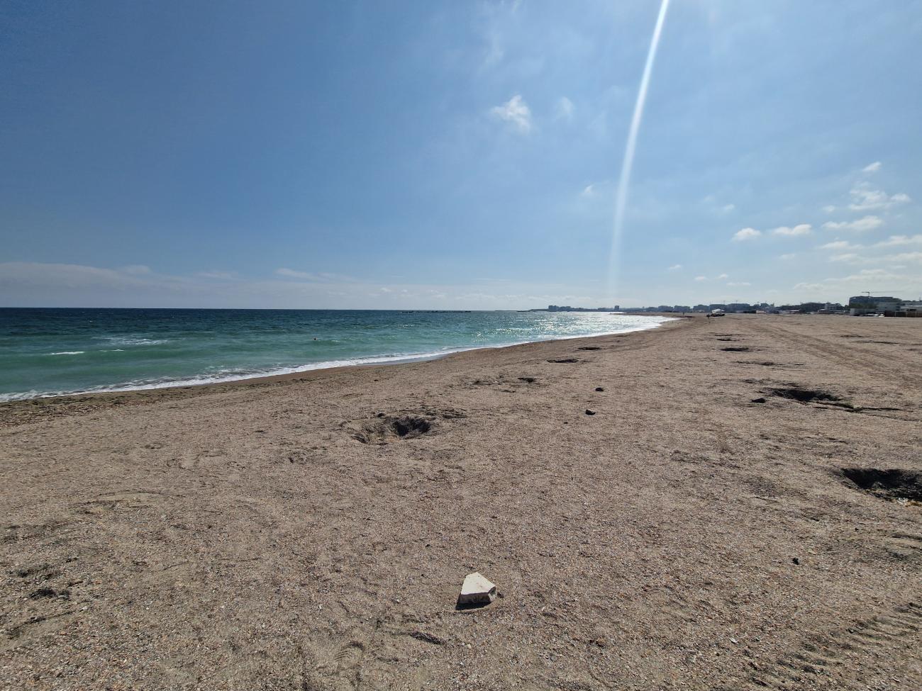 An expanse of Riviera Beach, Constanța in Romania