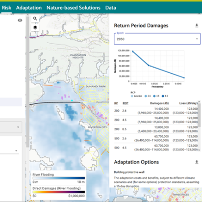 Screenshot of GRI viewer