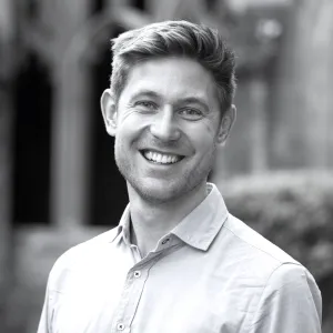Marcel Seger DPhil student smiling