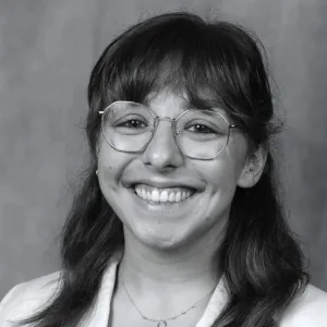 Head and shoulders image of Dr Olivia Auclair smiling
