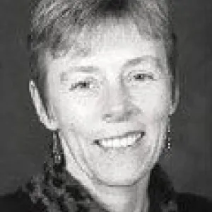 Head and shoulders image of Prof Jan Webb smiling