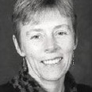Head and shoulders image of Prof Jan Webb smiling